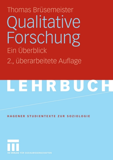 Cover image for book Qualitative Forschung