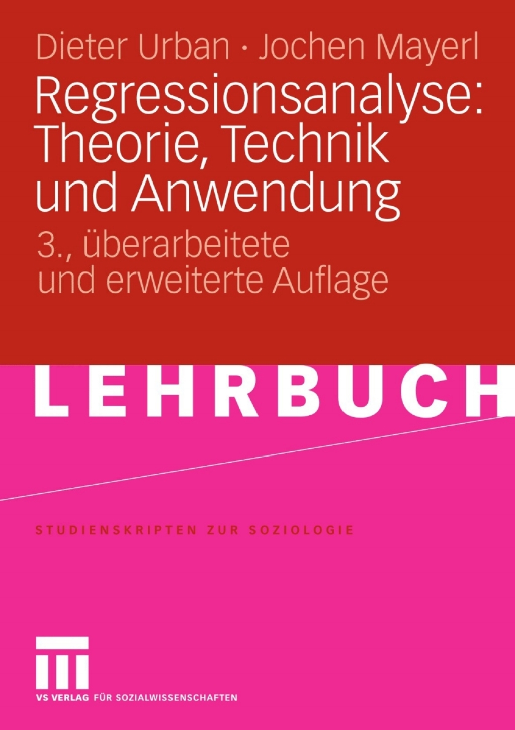 Regressionsanalyse: Theorie  Technik und Anwendung - 3rd Edition (eBook)