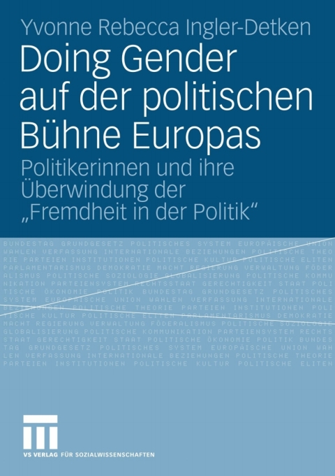 Cover image for book Doing Gender auf der politischen Bühne Europas