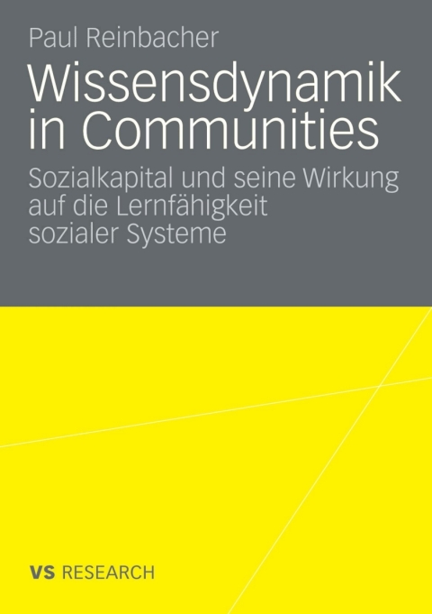 Cover image for book Wissensdynamik in Communities