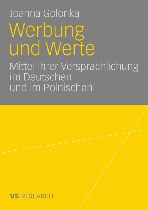 Cover image for book Werbung und Werte