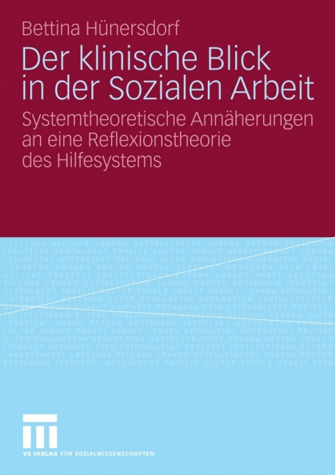 Cover image for book Der klinische Blick in der Sozialen Arbeit