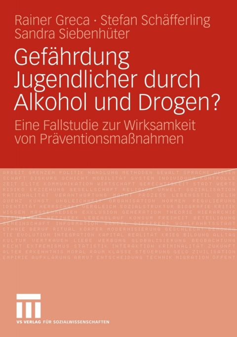 Cover image for book Gefährdung Jugendlicher durch Alkohol und Drogen?