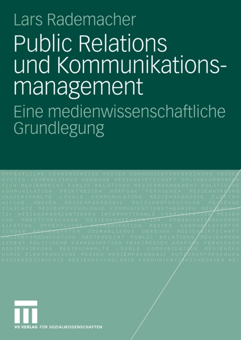 Cover image for book Public Relations und Kommunikationsmanagement