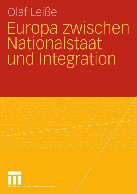 Cover image for book Europa zwischen Nationalstaat und Integration