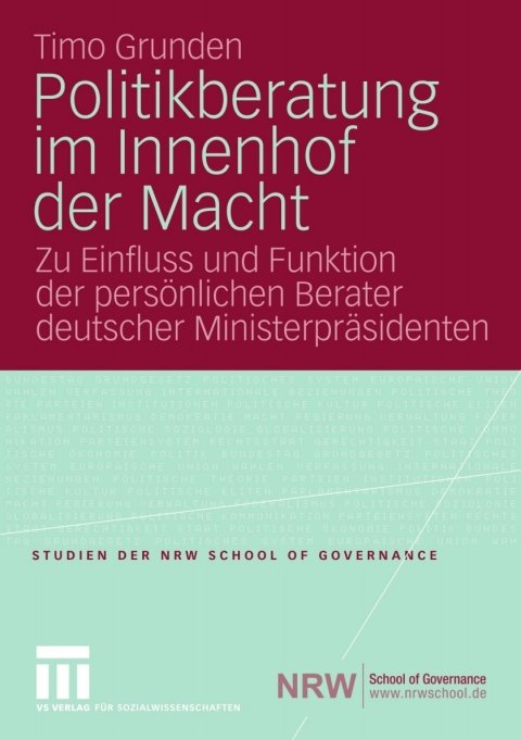 Cover image for book Politikberatung im Innenhof der Macht