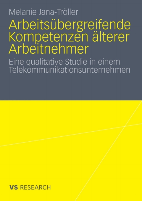 Cover image for book Arbeitsübergreifende Kompetenzen älterer Arbeitnehmer