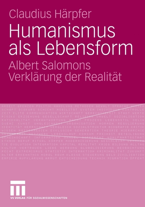 Cover image for book Humanismus als Lebensform