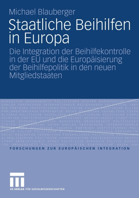 Cover image for book Staatliche Beihilfen in Europa