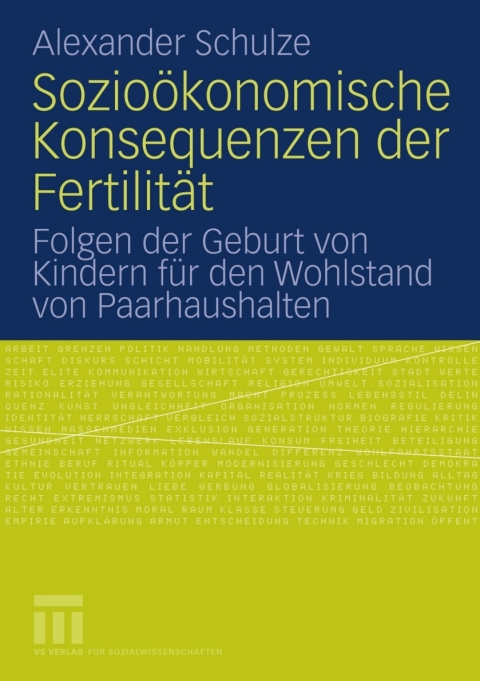 Cover image for book Sozioökonomische Konsequenzen der Fertilität