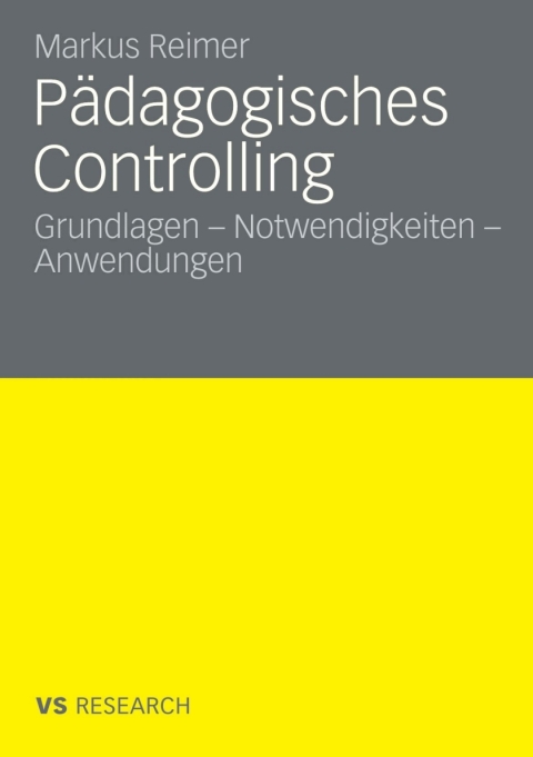 Cover image for book Pädagogisches Controlling