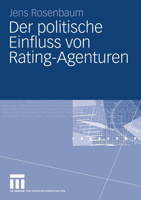 Cover image for book Der politische Einfluss von Rating-Agenturen