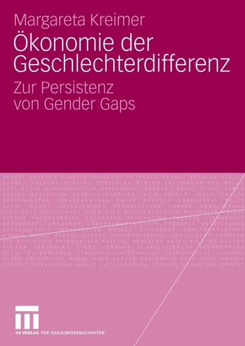 Cover image for book Ökonomie der Geschlechterdifferenz