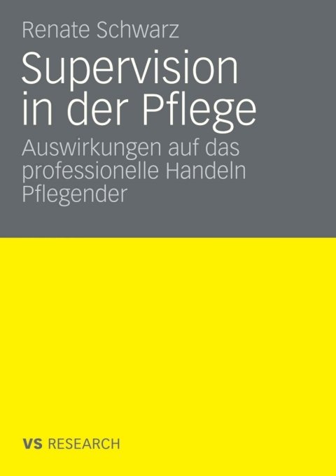 Cover image for book Supervision und professionelles Handeln Pflegender