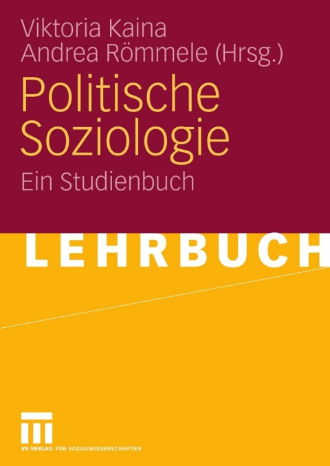 Cover image for book Politische Soziologie