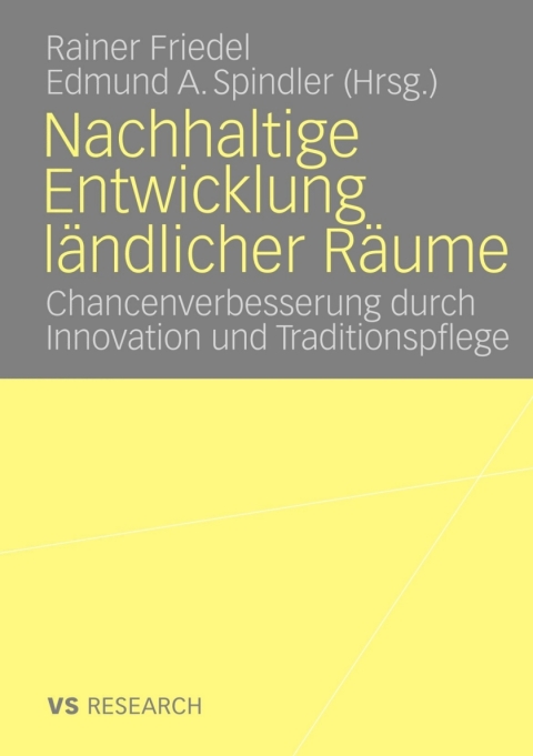 Cover image for book Nachhaltige Entwicklung ländlicher Räume