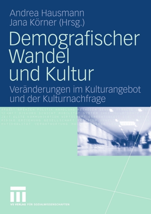 Cover image for book Demografischer Wandel und Kultur