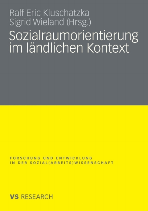 Cover image for book Sozialraumorientierung im ländlichen Kontext