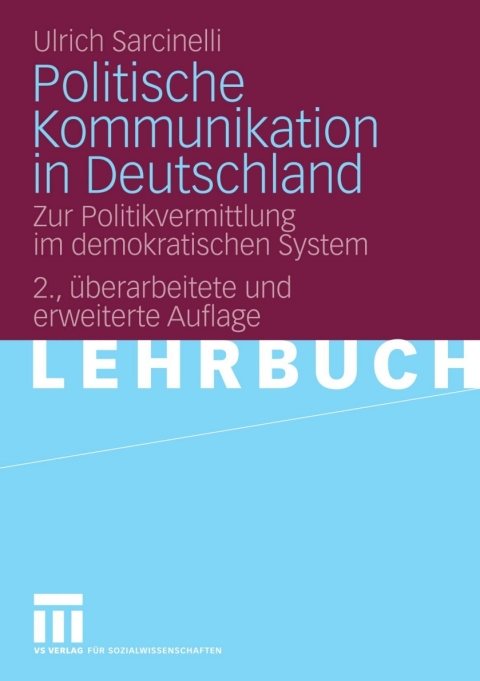 Cover image for book Politische Kommunikation in Deutschland