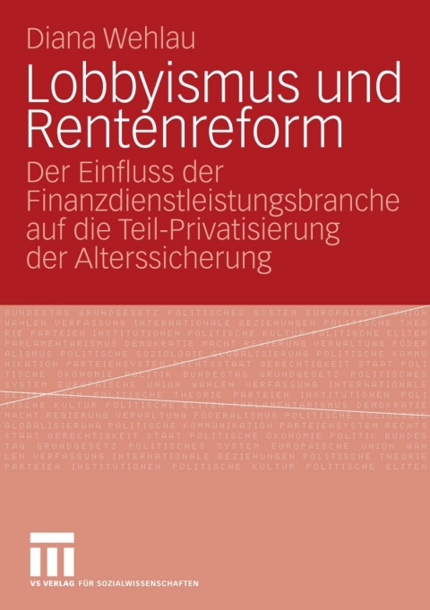 Cover image for book Lobbyismus und Rentenreform