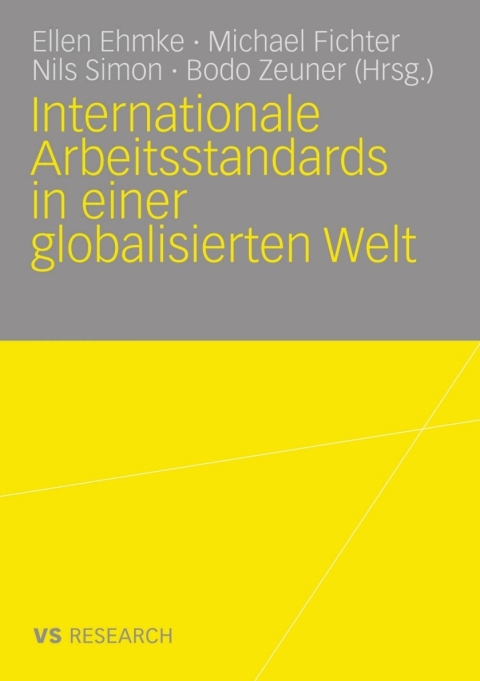 Cover image for book Internationale Arbeitsstandards in einer globalisierten Welt