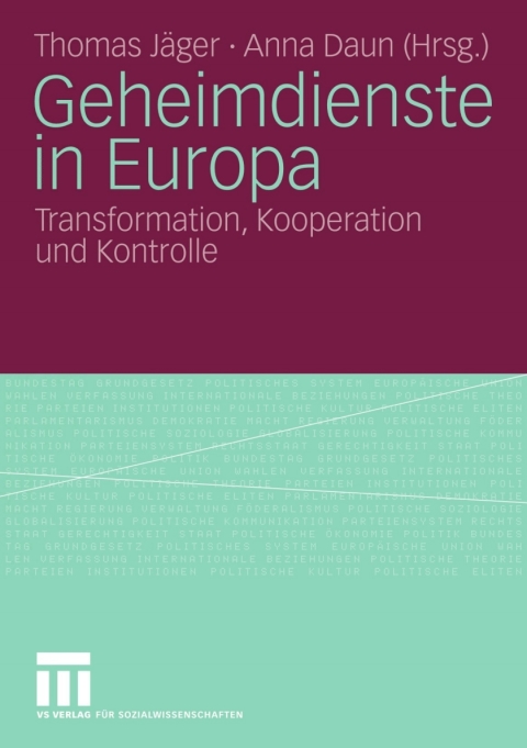 Cover image for book Geheimdienste in Europa