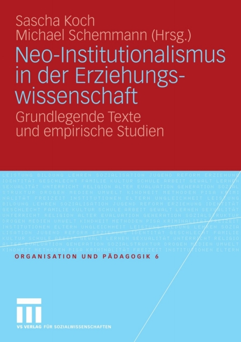 Cover image for book Neo-Institutionalismus in der Erziehungswissenschaft