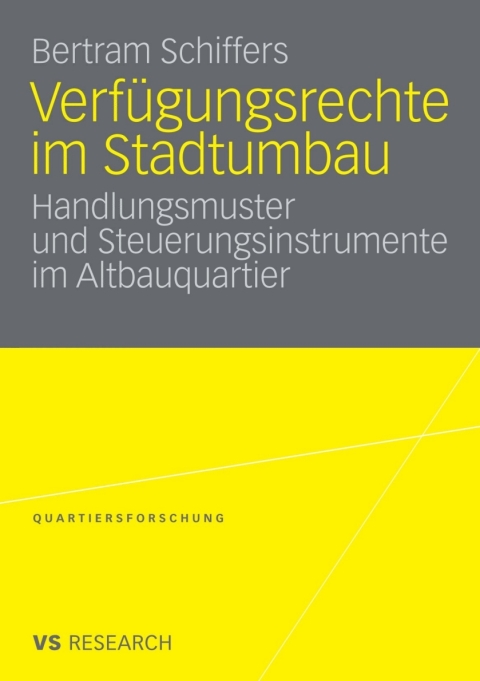 Cover image for book Verfügungsrechte im Stadtumbau
