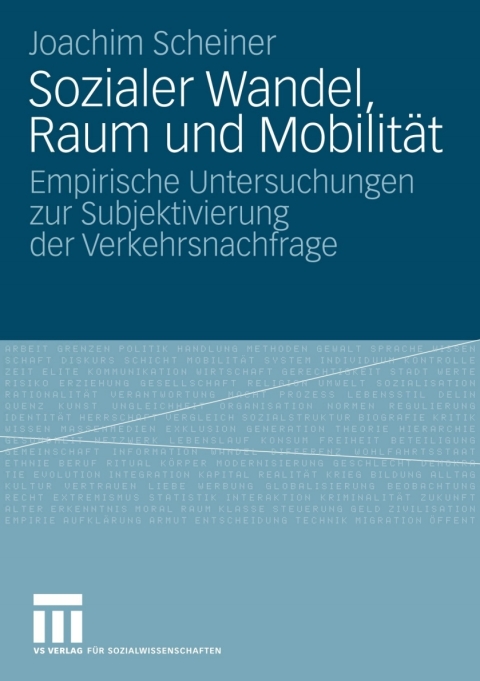 Cover image for book Sozialer Wandel, Raum und Mobilität