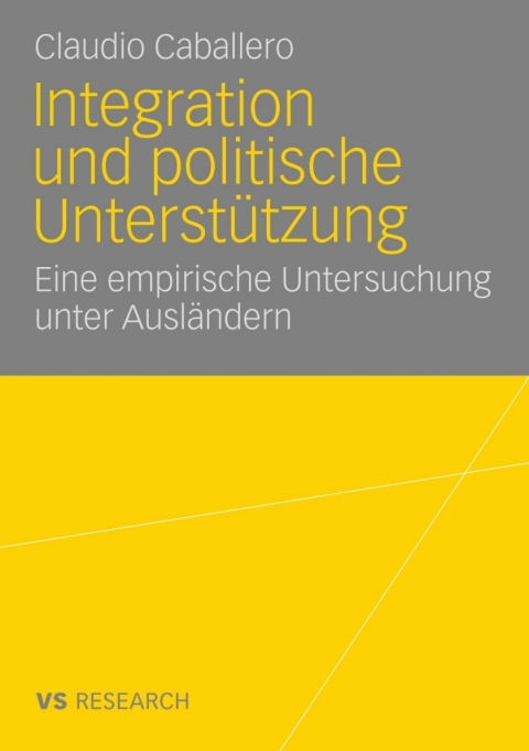 Cover image for book Integration und politische Unterstützung