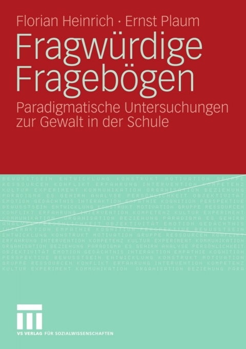 Cover image for book Fragwürdige Fragebögen