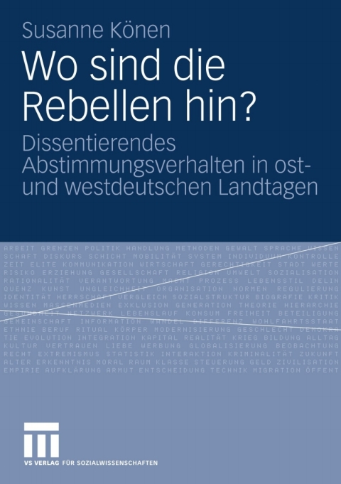 Cover image for book Wo sind die Rebellen hin?