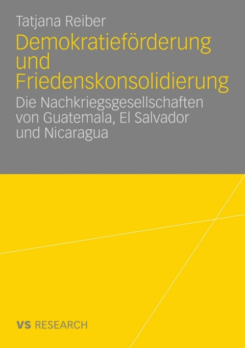 Cover image for book Demokratieförderung und Friedenskonsolidierung
