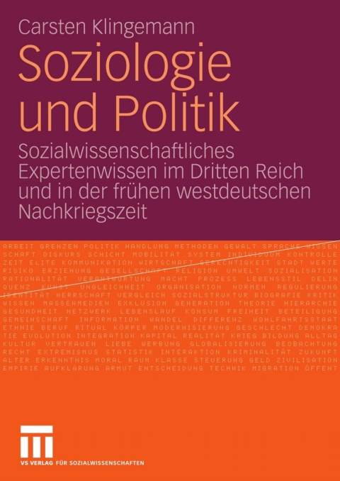 Cover image for book Soziologie und Politik