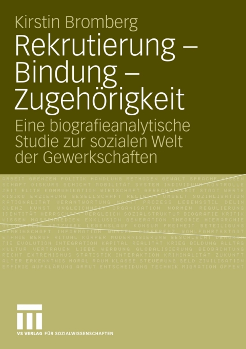Cover image for book Rekrutierung - Bindung - Zugehörigkeit