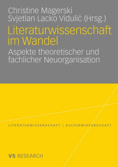 Cover image for book Literaturwissenschaft im Wandel
