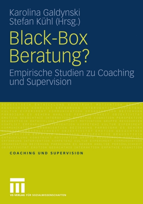 Cover image for book Black-Box Beratung?