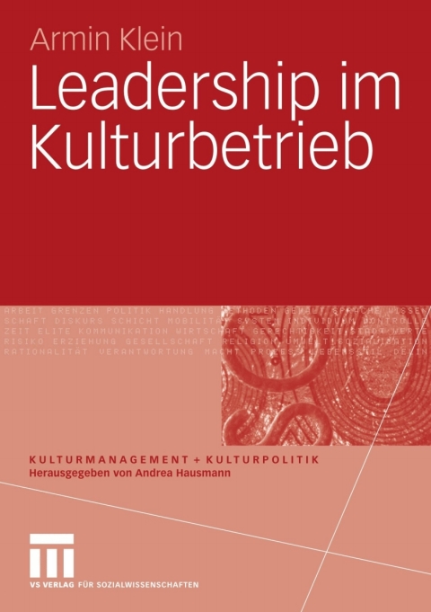 Cover image for book Leadership im Kulturbetrieb