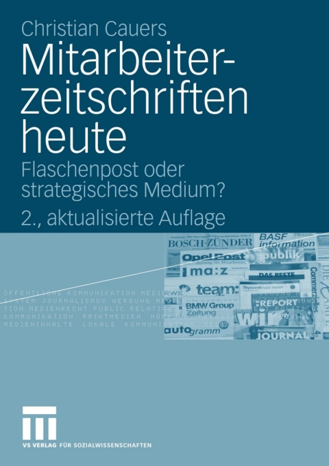 Cover image for book Mitarbeiterzeitschriften heute