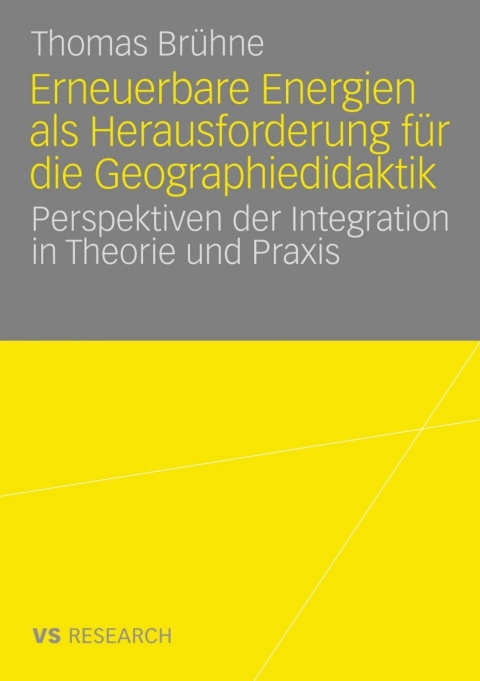 Cover image for book Erneuerbare Energien als Herausforderung für die Geographiedidaktik