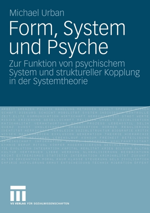 Cover image for book Form, System und Psyche