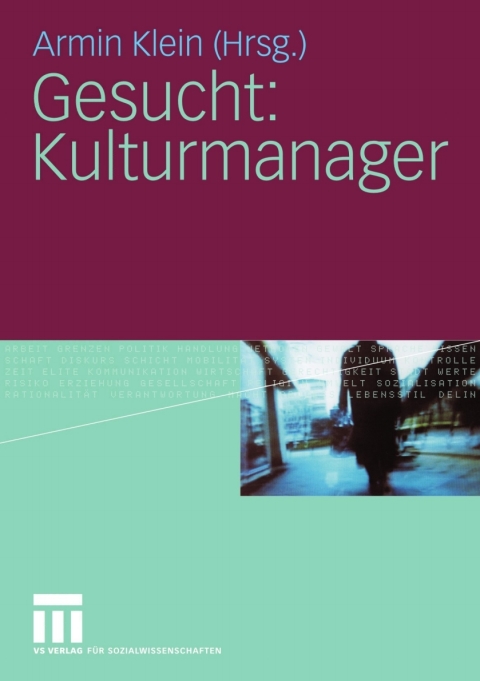 Cover image for book Gesucht: Kulturmanager