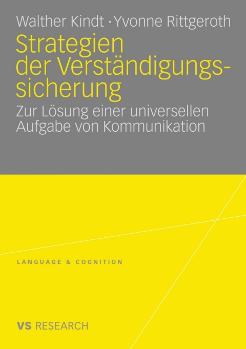 Cover image for book Strategien der Verständigungssicherung
