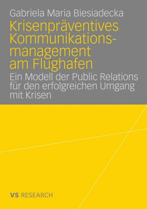 Cover image for book Krisenpräventives Kommunikationsmanagement am Flughafen
