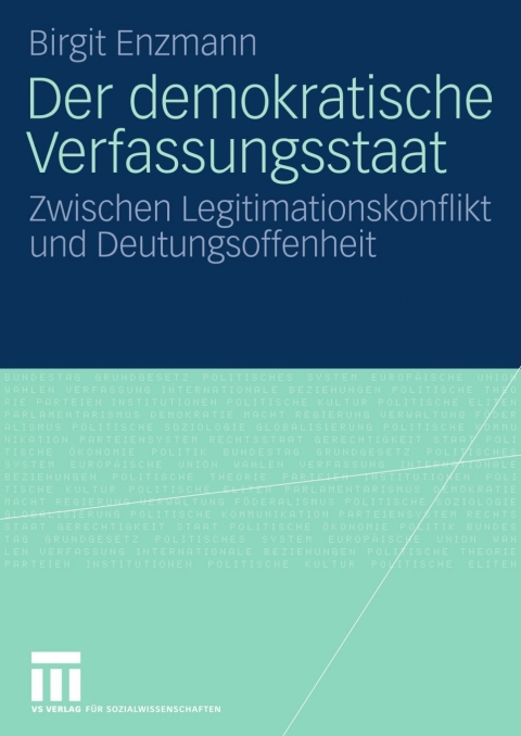 Cover image for book Der demokratische Verfassungsstaat