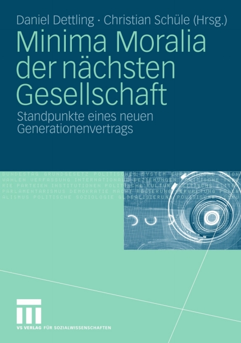 Cover image for book Minima Moralia der nächsten Gesellschaft