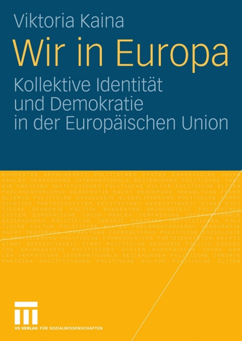 Cover image for book Wir in Europa