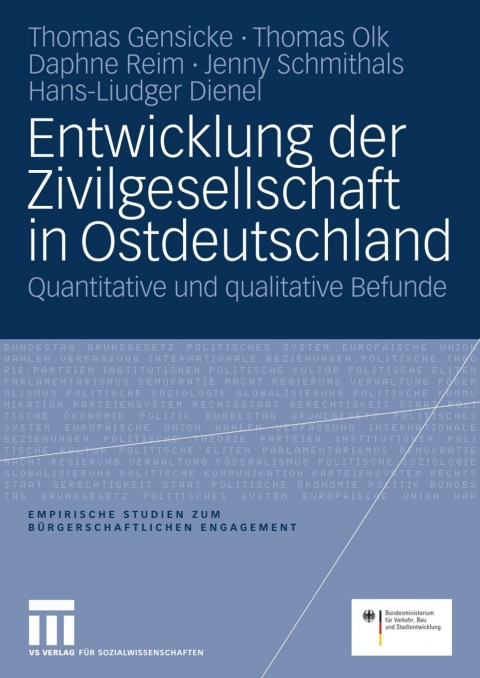 Cover image for book Entwicklung der Zivilgesellschaft in Ostdeutschland