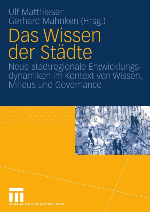 Cover image for book Das Wissen der Städte