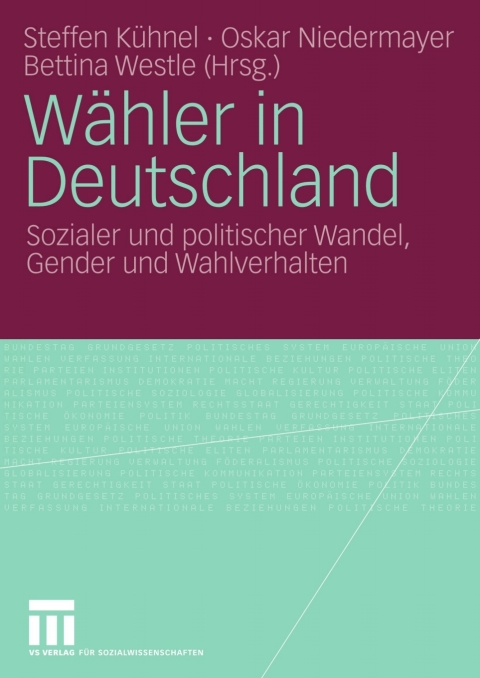 Cover image for book Wähler in Deutschland